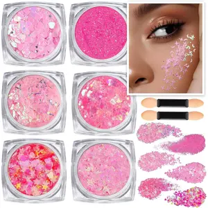 Face & Body Glitter Gel | Perfect for Concerts, Festivals, Raves, and Party Makeup, Multi-Purpose Sparkle Glitter Gel, Easy to Apply and Remove Pro-Grade Luxe Glitter Balm for Eyes, Face + Body, Designed by Pro Makeup Artists