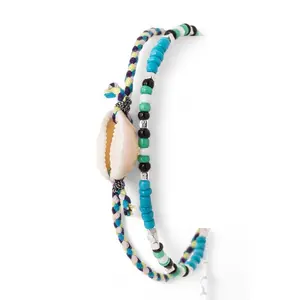 Sea Shell Mix Beads String Bracelet
