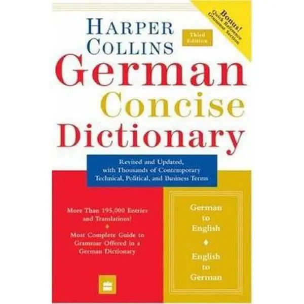 USED-Collins German Concise Dictionary, 3e (HarperCollins Concise Dictionaries) (English and German Edition) by HarperCollins Publishers (Paperback)
