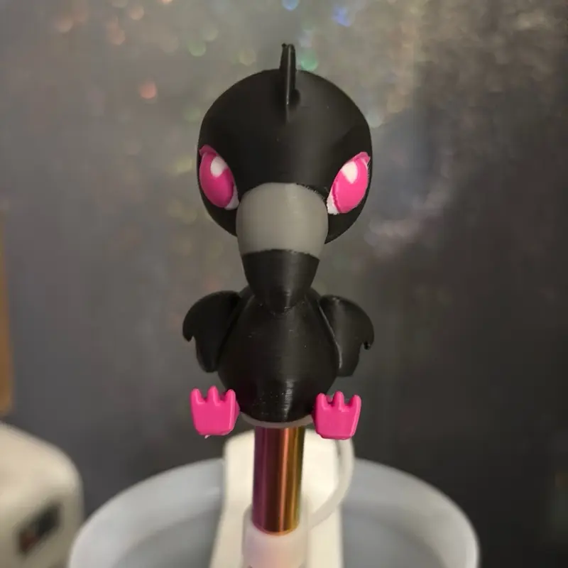 Flamingo straw topper Flamingo straw topper
