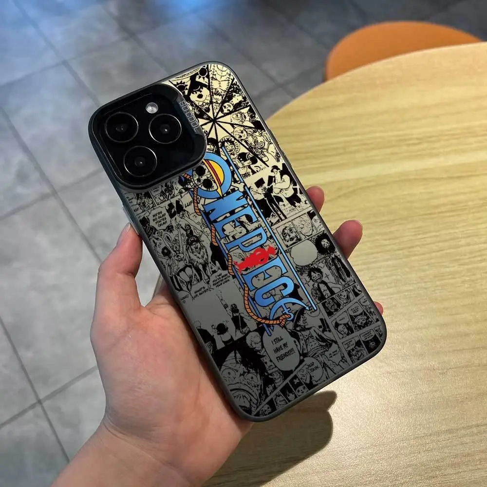 Classic Cartoon Anime Phone Case Compatible with for Iphone 17, 16, 15, 14, 13, 12, 11, Air, Pro, Max, Plus,Samsung Galaxy S26 S25 S24 S23 S22  Frosted Colorful Hard Shell Protective Cover