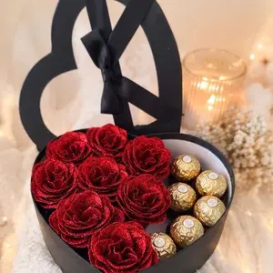 Small Heart red box with chocolate