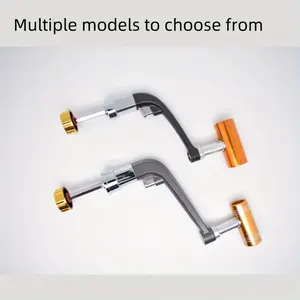 New Reel Replacement Power Handle Fishing Reel Handle Knob Spinner Handle Metal Rocker Arm Grip Fishing Reel Tools for 1000-4000