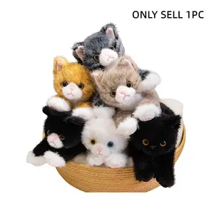 Adorable Plush Cat Toy Doll, Multiple Varieties Cute Cats Stuffed Animal, Perfect Gift for Cat Lovers, Birthday Present