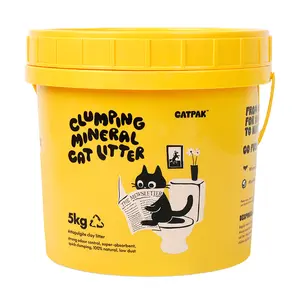 99% Dust-Free Clumping Cat Litter Deodorizer, Natural Attapulgite Clay Formula, Unscented Odor Control, Lightweight, Low Tracking, Powerful Odor Eliminator, for Housebreaking Multi Cat Kitty, Kittens & Robot Litter Machines 11 lb