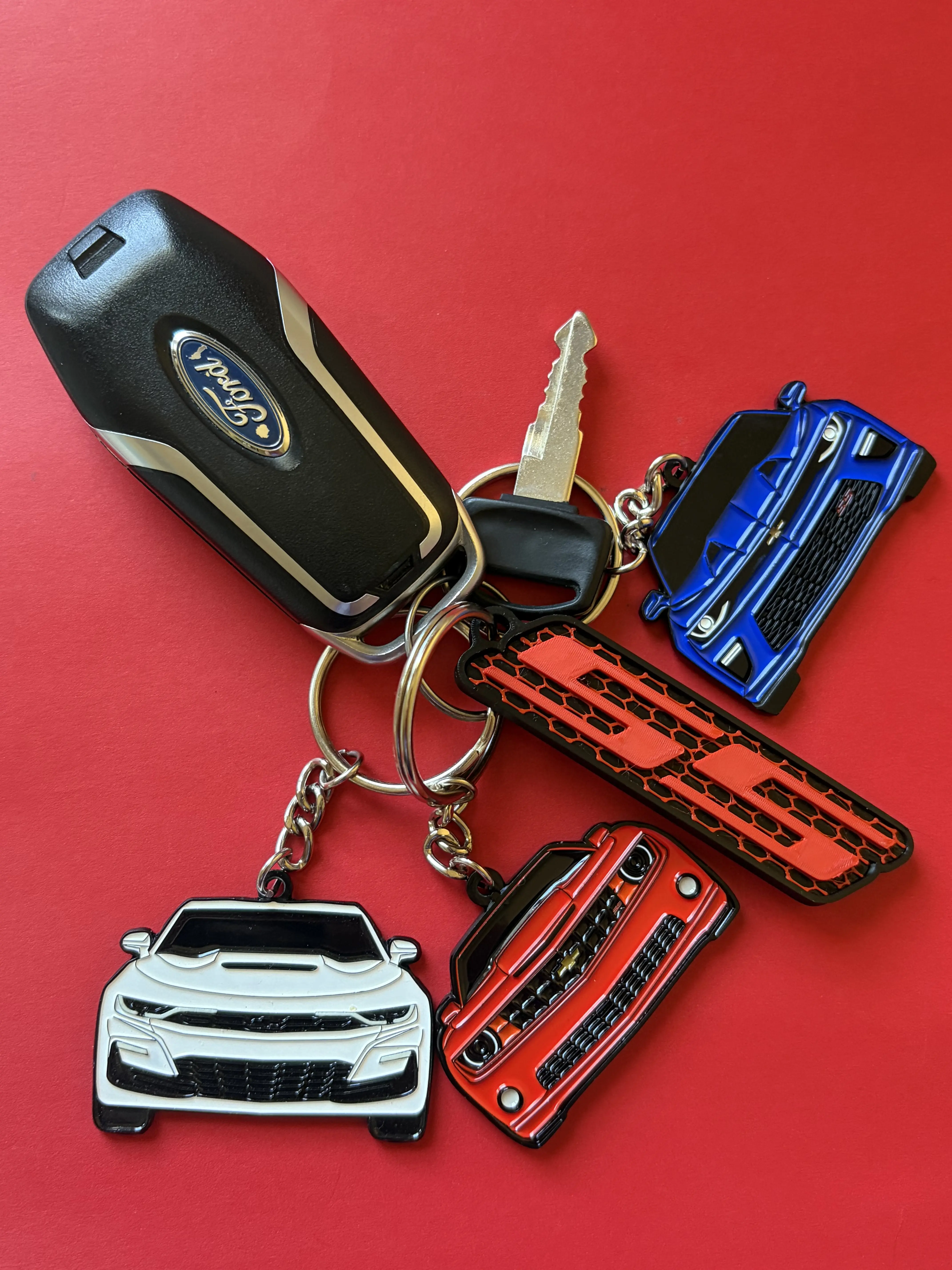 Keychain for Chevy SS Camaro An Ideal Gift For Car Guys And Car Enthusiasts