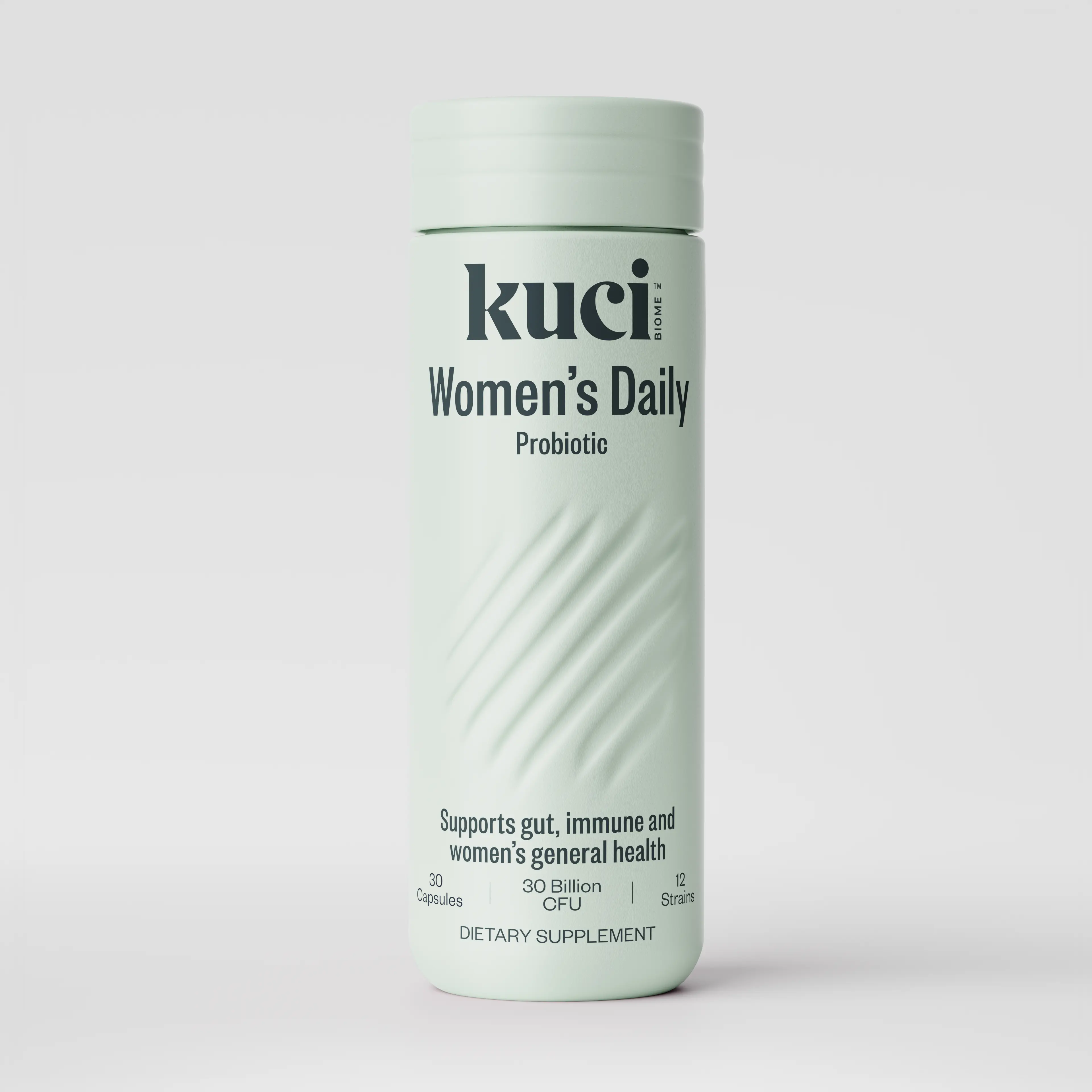 Kuci Biome Women’s Daily Probiotic | 30 Billion CFU | 10 Probiotic Strains + 2 Postbiotics | Vitamin C & Biotin | Gut, Skin & Immune Support | 30 Capsules Healthcare Healthcare Healthcare Fitness Dietary Supplement