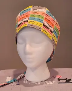 Surgical Scrub Caps Anesthesia Labels Scrub Caps