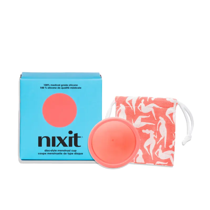 menstrual disc | ultra-soft medical-grade silicone | reusable | holds 2x period cup or 6 tampons | 12-hour protection | light & heavy flow | menstrual cup, pad & tampon alternative