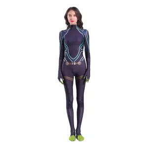 Persona 5 Futaba Sakura Cosplay Costume Women Girls Spandex Zentai Bodysuit Jumpsuit Halloween Costumes