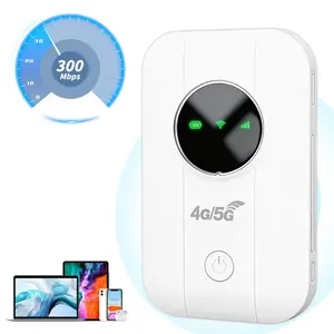 Portable WiFi Hotspot,Easy to Carry,Supports Multi-Device Simultaneous Connection,4G/5G Mobile Network,Perfect for Hiking, Fishing,Camping,RV and Outdoor Activities
