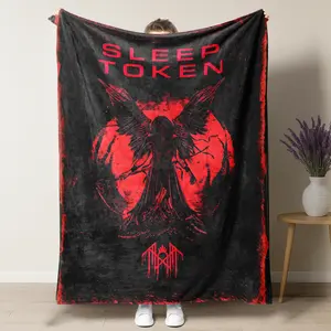 Sleep Token Flannel Blanket, Sleep Token Offers a Variety of Washable Blankets Suitable for Use on Sofas, in Bedrooms and other settings.