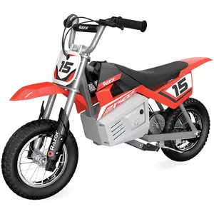 Razor MX400 Dirt Rocket 24V Electric Toy Motocross Motorcycle Dirt Bike, Red Razor MX400 Dirt Rocket 24V Electric Toy Motocross Motorcycle Dirt Bike, Red