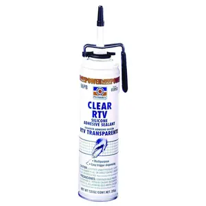 Permatex  #66 Clear Silicone Adhesive Sealant 11 Oz