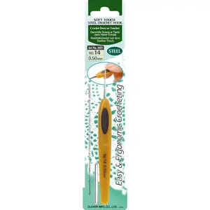 Soft Touch Steel Crochet Hooks, No. 14/0.50mm (1027)