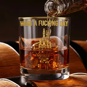 Funny Skeleton Drinking Glass-Personalized Gifts For Drink Lovers