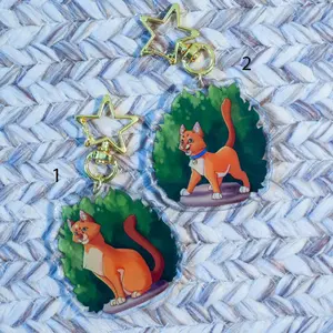 Firestar & Rusty - Warrior Cats Acrylic Keychains