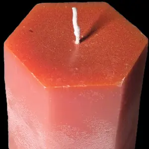 Hexagon Block candle, multiple colors and scents available