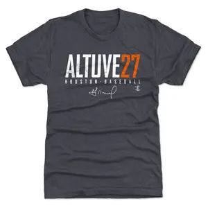 MLBPA Jose Altuve | Houston Elite | Premium Tri-Blend Graphic T-shirt