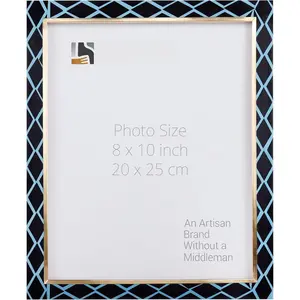 8x10 Picture Frames -  Style Wall  & Desk Decor, Farmhouse Photo Frames, Living Room, Office &  Decor, Small Picture Frame for Diploma & Wall Decor, Halo Mamba