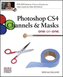 USED-Photoshop Cs4 Channels & Masks One-On-One: Read the Lesson. Watch the Video. Do the Exercises. [With CDROM] by McClelland, Deke (Paperback)