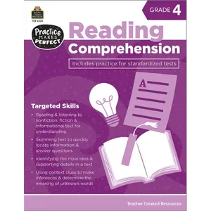 Practice Makes Perfect: Reading Comprehension Grade 4