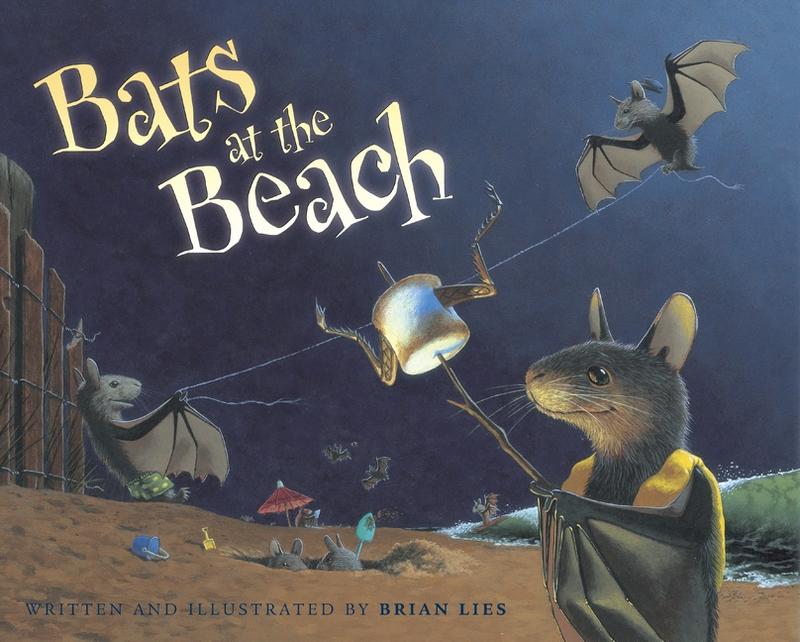 Bats at the Beach by Brian Lies [Hardback Book]