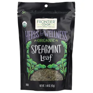 Frontier Co-op Organic Spearmint Leaf, 1.48 oz (42 g)