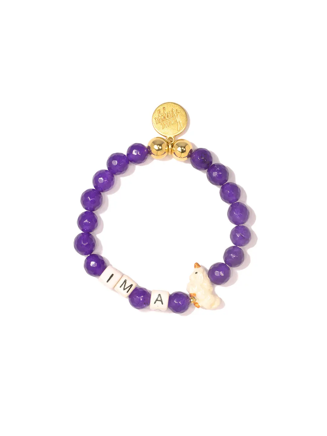 I'M A UNICORN BRACELET (PURPLE)