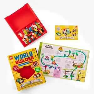 Lego World Builder: Create a World of Play with 4-In-1 Model and 150+ Build Ideas! -- Hannah Dolan, Mixed Media Product