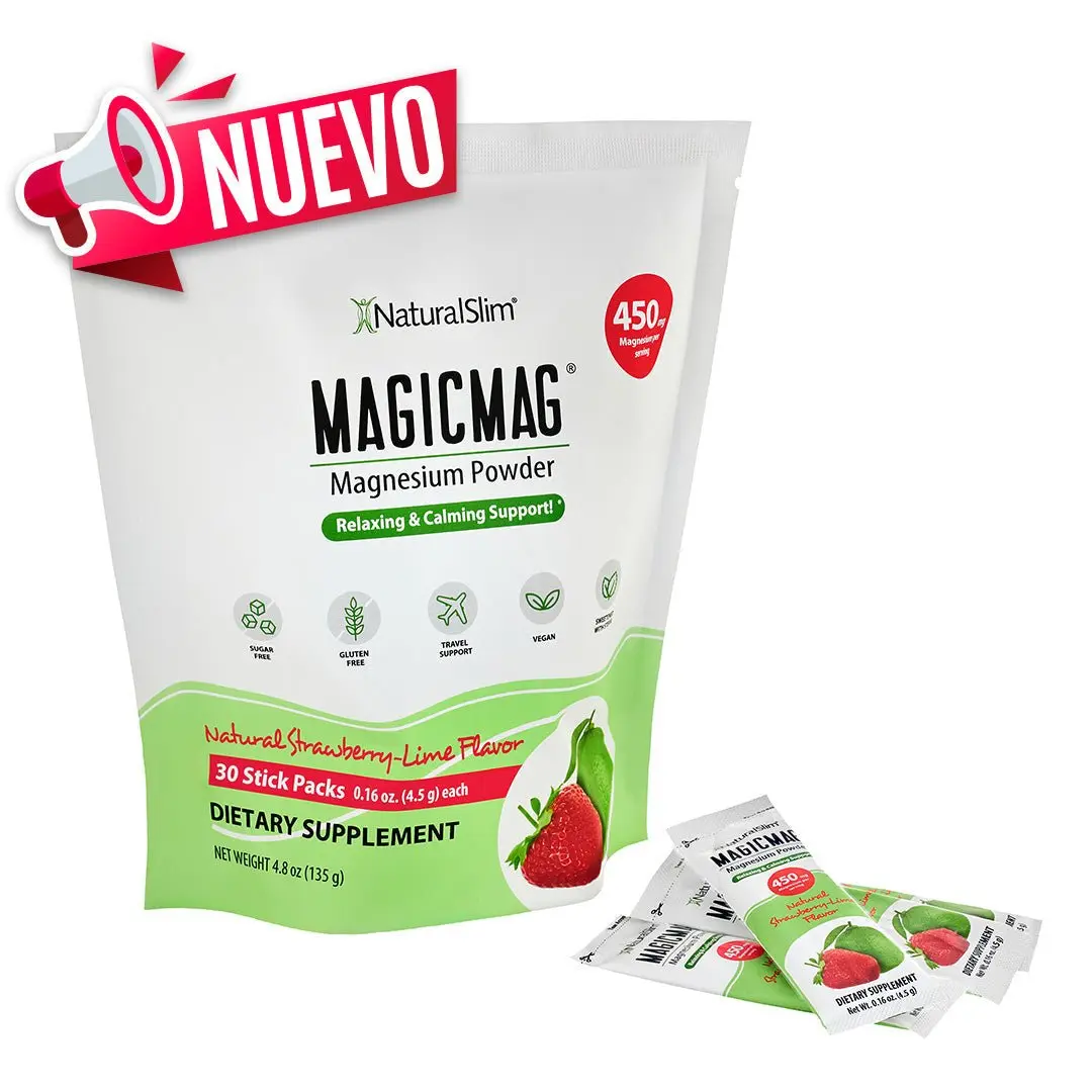 MagicMag Stick Packs | Travel | Strawberry-Lemon | Magnesium MagicMag Stick Packs | Travel | Strawberry-Lemon | Magnesium