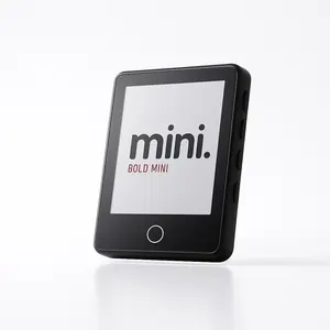 Bold Mini Music Player - Standalone Cloud-Free Device with Precision-Tuned Audio Engine & Premium Aluminum Body for Pure Listening