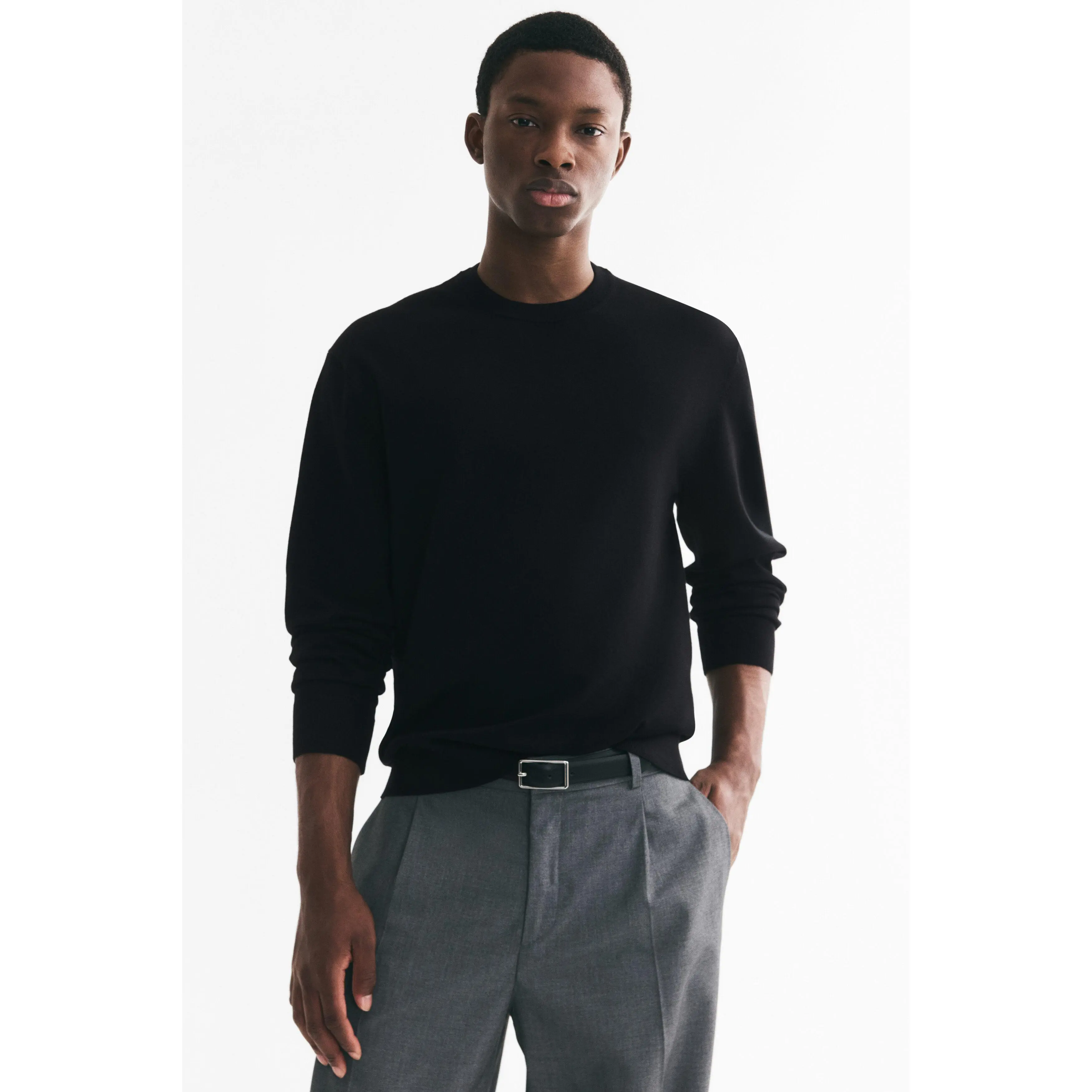 H&M Regular Fit Fine-knit jumper