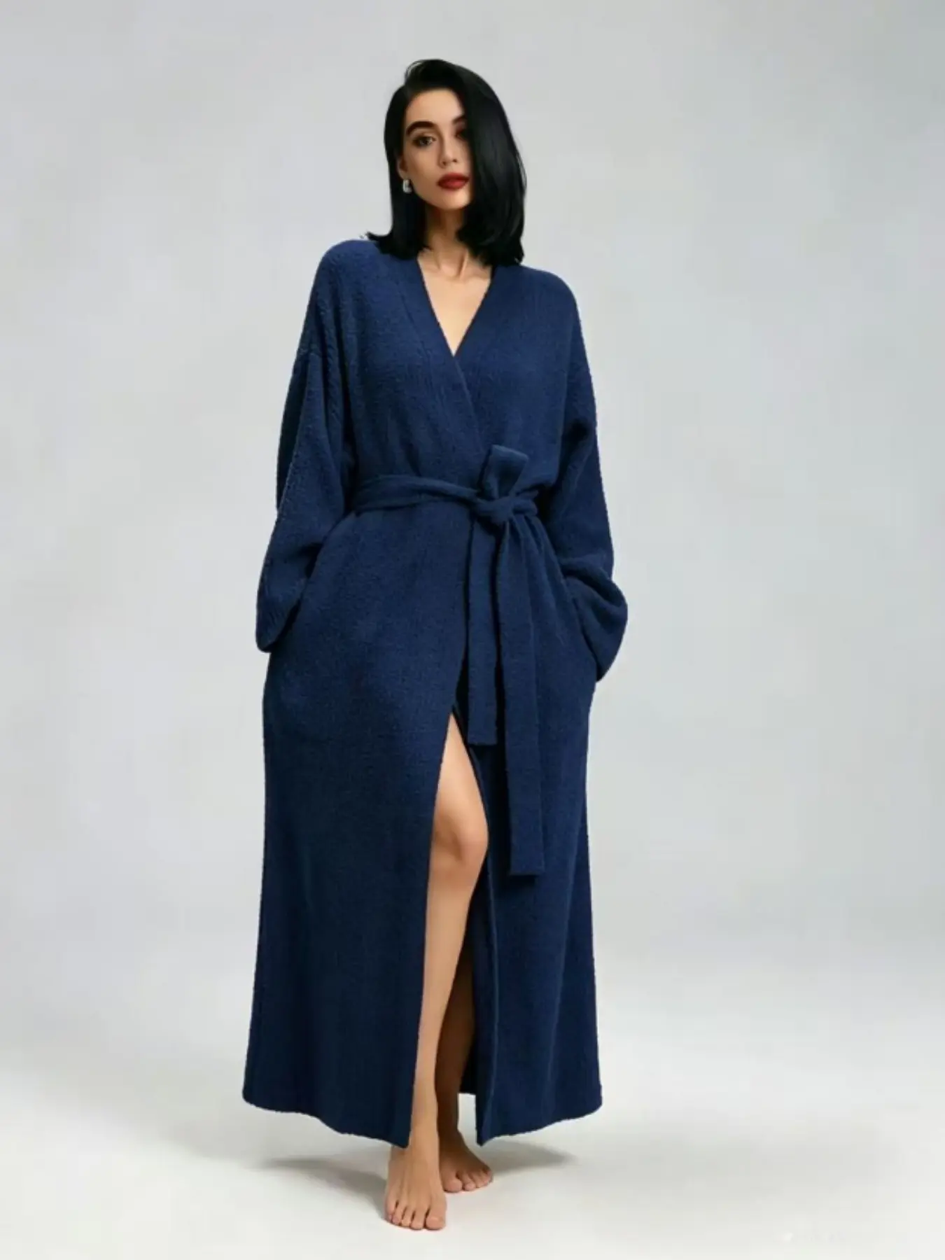 blue dress for baby girl Ladies Thermal Dressing Gown main image 1