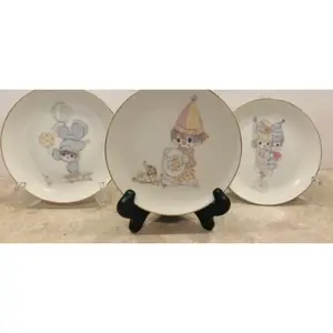 Vintage Precious Moments Clown Plates