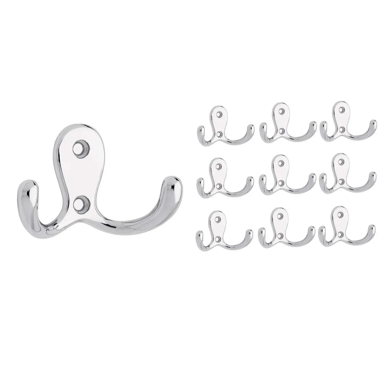 Side by Side Double Coat Hook