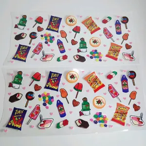 16oz Mexican Candy  UV DTF Wraps - Perfect for Beverages - Drinkware