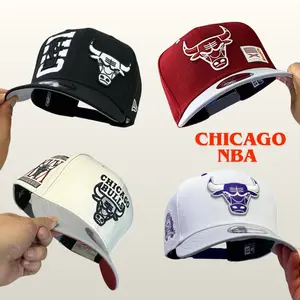 Chicago Bulls Streetwear Snapback | NBA Team Baseball Cap | Embroidered Bull Logo Hat | Flat Bill Urban Fashion | Trending TikTok Shop Product | Must Have Basketball Style USA