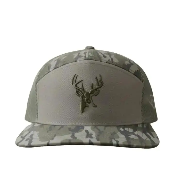 Big Buck Mossy Oak Bottomland & Sage Trucker Hat 2026 – Adjustable Snapback Hunting Camo Cap for Outdoor Adventures & Everyday Wear