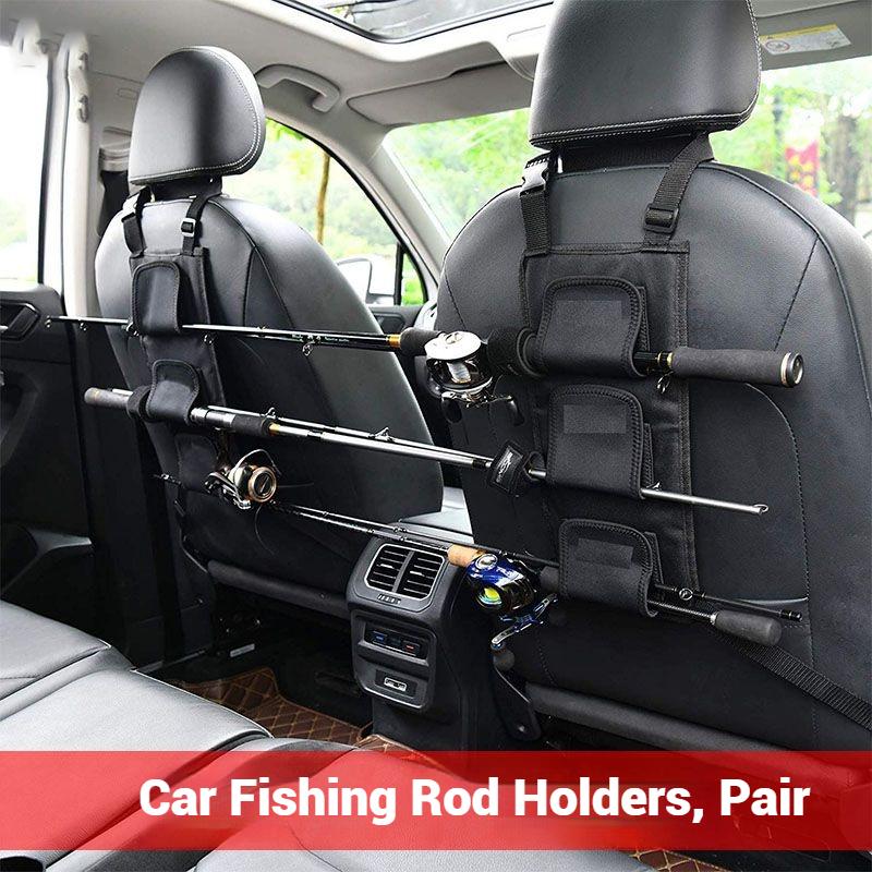 2 Pcs Fishing Rod Holders for Car, Easy Install Fishing VRC Vehicle Rod ...