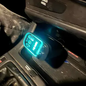 Retractable Car Charger with Starlight, 66W Starlight in Car roof 4 in 1 Retractable Car Phone Charger Adapter, Fast Charging USB C Cable, Compatible with iPhone 16/15/14/13/12/,Pixel