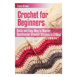 Crochet For Beginners Kit Complete DIY Knitting Starter Set Yarn Hooks Needles Stitch Markers Scissors Handmade Craft Gift Easy Learn