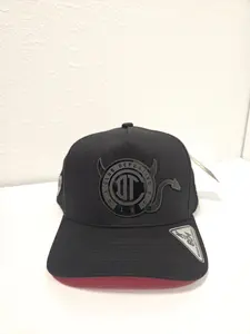 Gorra del Toluca de Novedad, Toluca Novelty Hat, Red/Black Snapback with logo Toluca, Toluca Hat