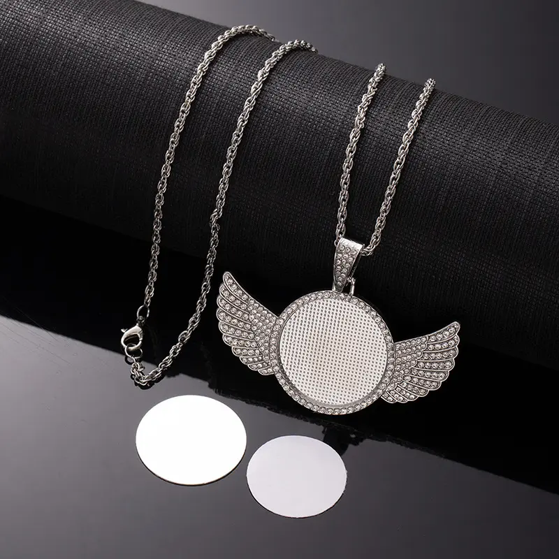 X459 9 silver round wings (Fried Dough T