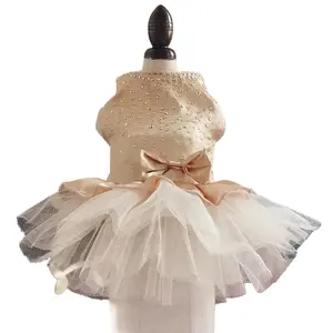 Polka Dot Dress – Summer Princess Style for Small Dogs & Cats