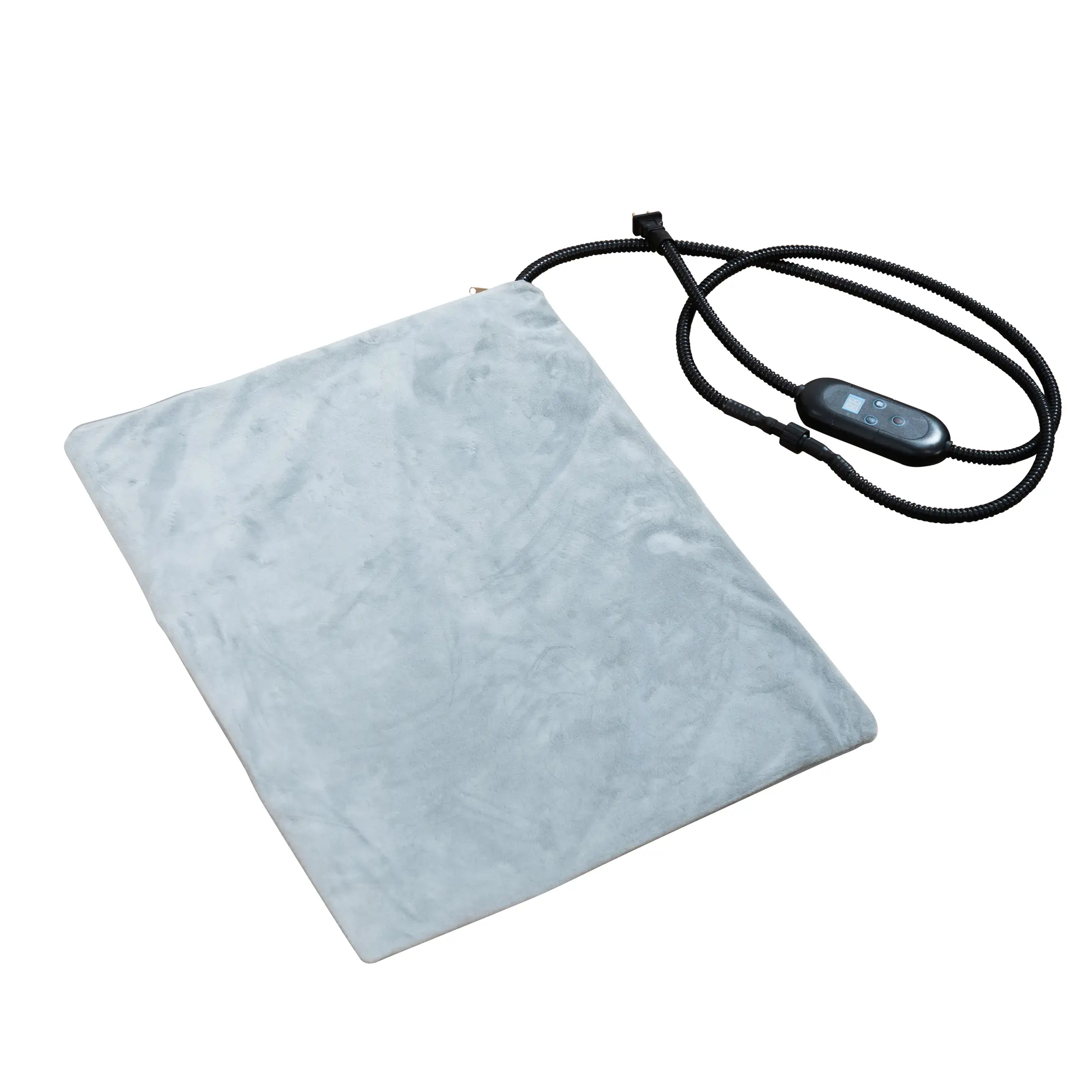 COZIWOW Pet Heating Pad for Dogs Cats Adjustable Temperature 6 Levels Waterproof with Timer Chew Resistant Cord Soft Washable Cover Electric Heated Mat