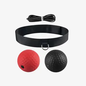 Boxing Reflex Ball Headband, Reflex Ball, Training Boxing Equipment Combat Speed for Both Adults and Children, improving Hand Eye Coordination, Speed, and Combat Response