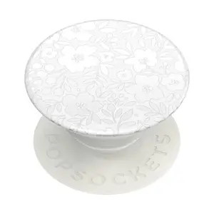 PopSockets Phone Grip with Expanding Kickstand, Floral - Blanc Fresh