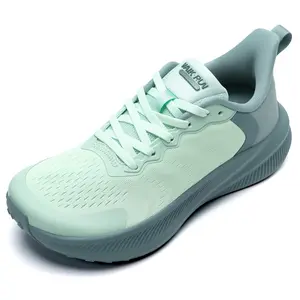 ALEADER Women's Walking Shoes, Arch Support Athletic Shoes, Thickened Cushioning Zero-drop Sole, Suitable for Running, Exercising and Tennis