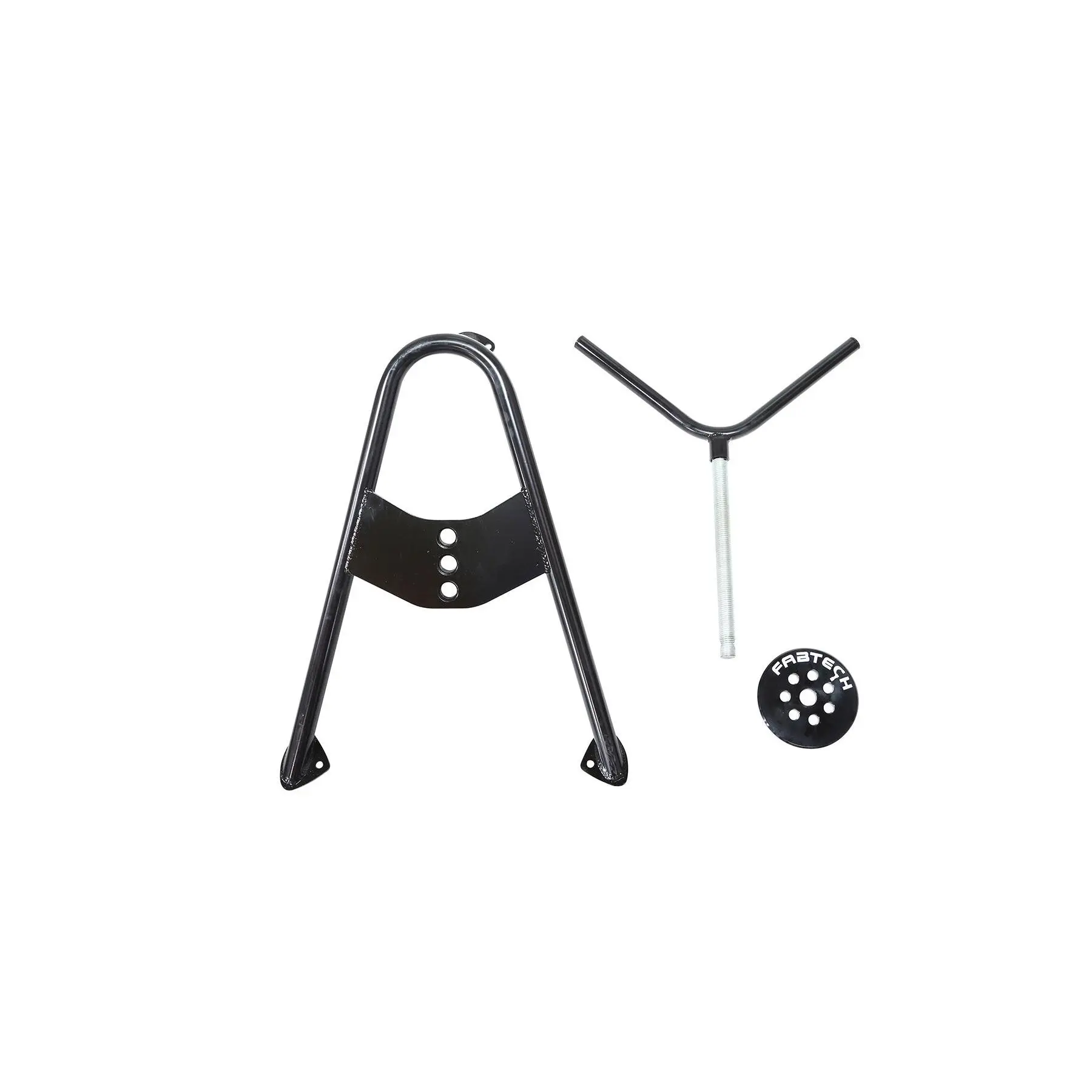Fabtech SPARE TIRE MNT ANGLED BLACK. FTT10002BK